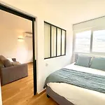 Charming 2-rooms - Walk To Beach, Near Monaco & Menton 로퀴에브륀캡마르탱