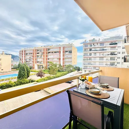 Apartament Charming 2-rooms - Walk To Beach, Near Monaco & Menton *