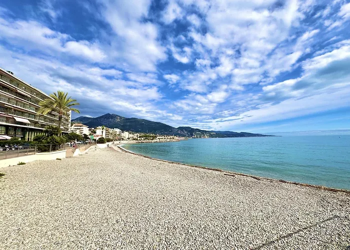 Apartament Charming 2-rooms - Walk To Beach, Near Monaco & Menton